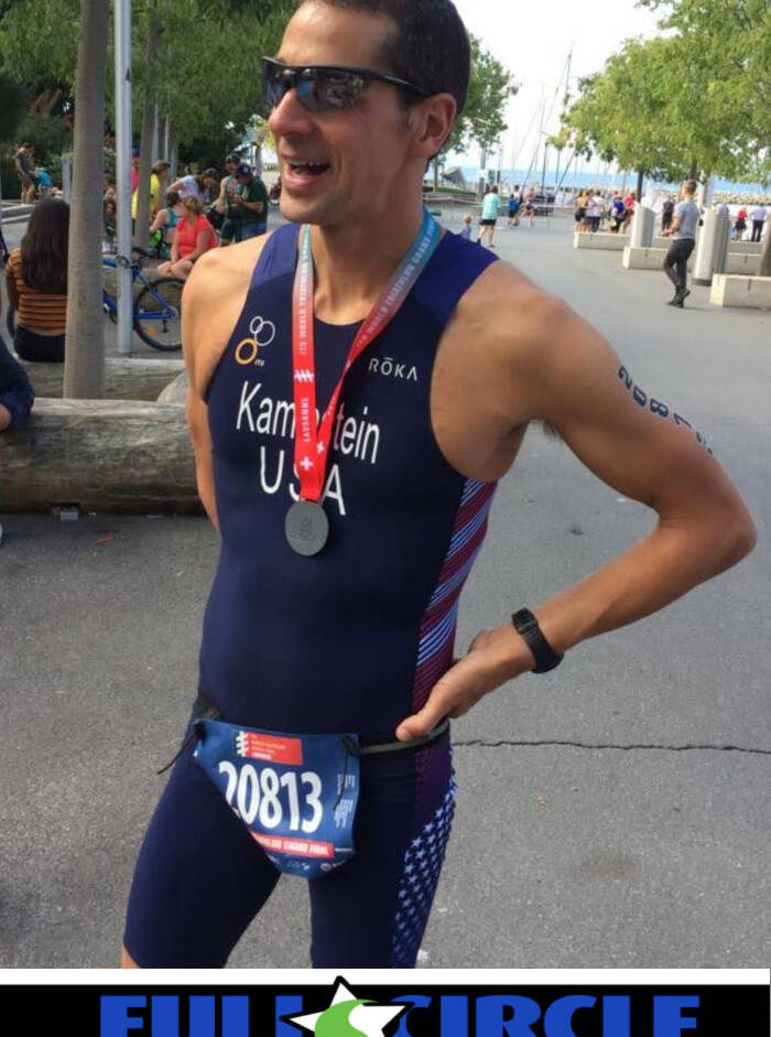 Rockstar Triathlete 3x’s Daniel Kaminstein