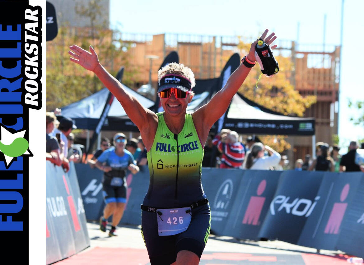 Sub 7 Hours for 70.3 Rockstar Triathlete Carmen Lotti