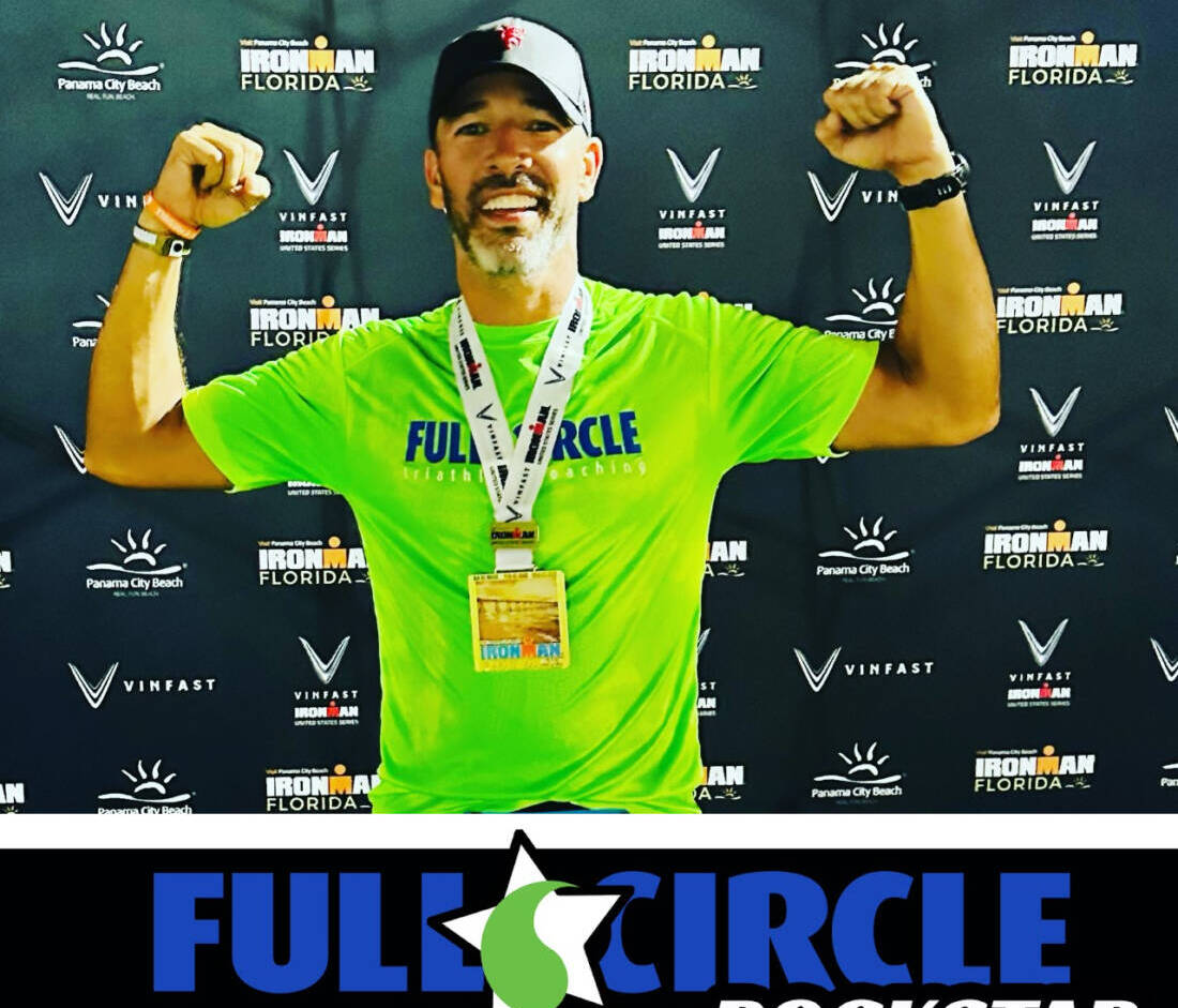 Busy Dad becomes first time Ironman in 12:10 with only 14 weeks of training; Rockstar Triathlete Carlos Guadamuz