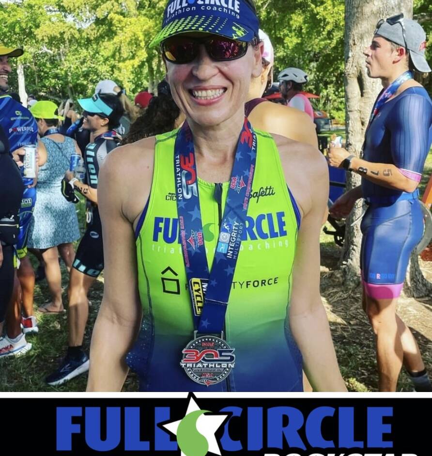 Beginner Triathlete Rockstar:  Nicole Fuentes