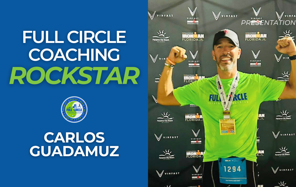 Busy Dad becomes first time Ironman in 12:10 with only 14 weeks of training; Rockstar Triathlete Carlos Guadamuz