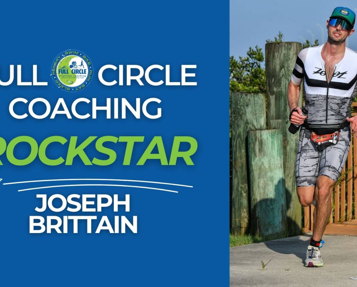 1st Place in his 1st Olympic distance Triathlon- Joseph Brittain, Rockstar Beginner Triathlete