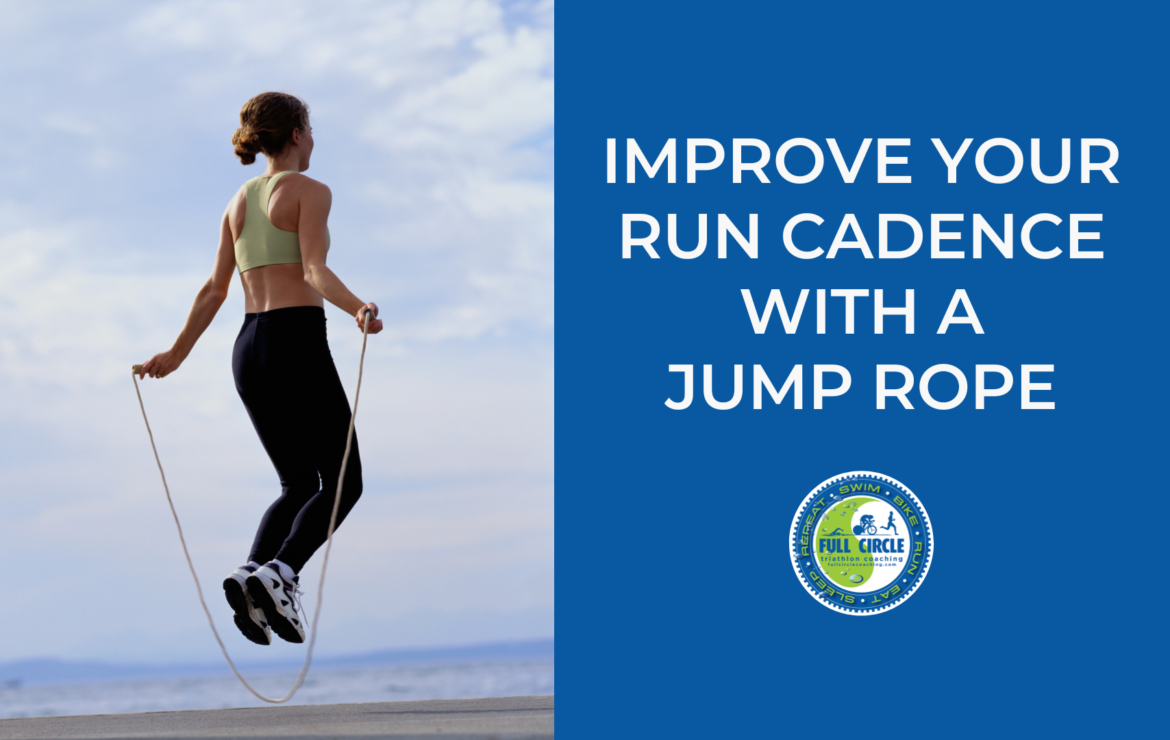 Improve your run cadence with a jump rope.