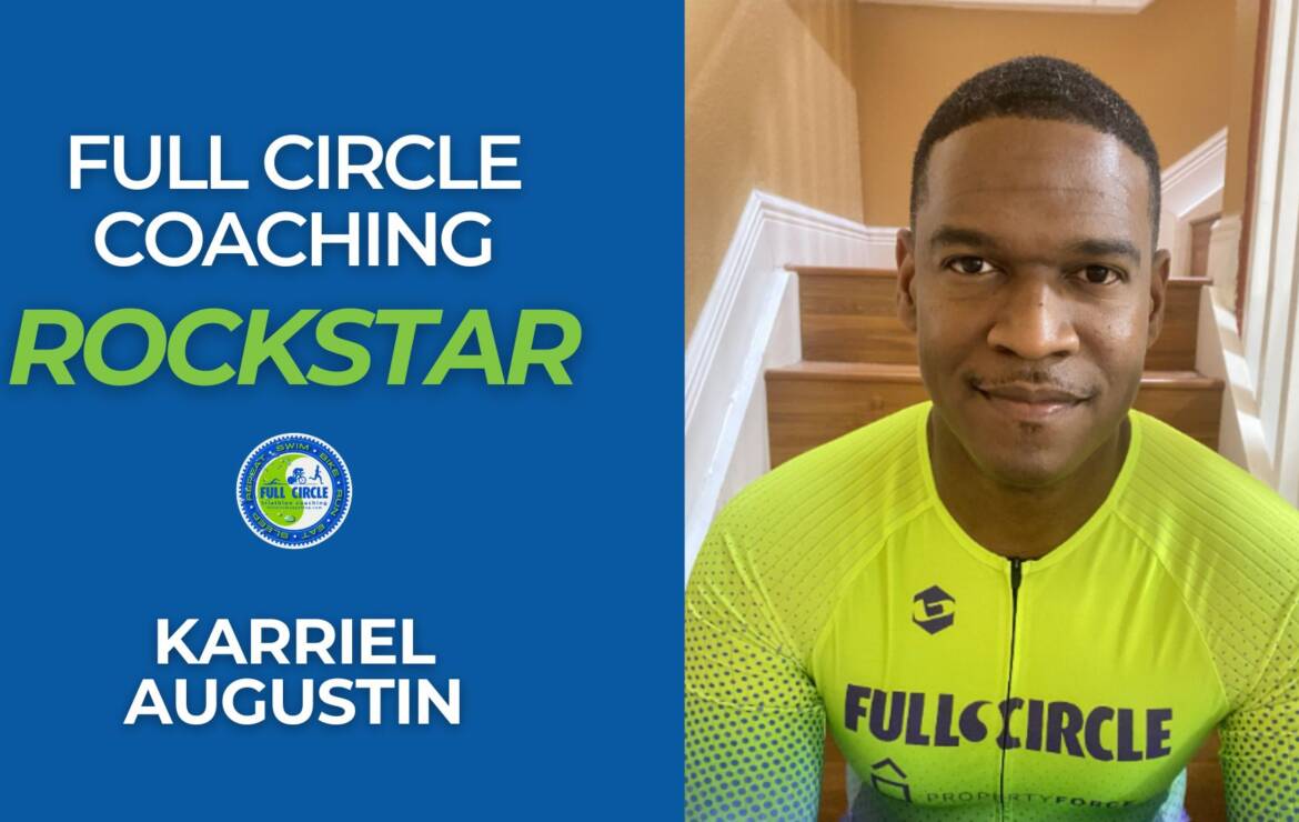 Learning to Train Instead of Just Exercise – Beginner Rockstar Triathlete: Karriel Augustin